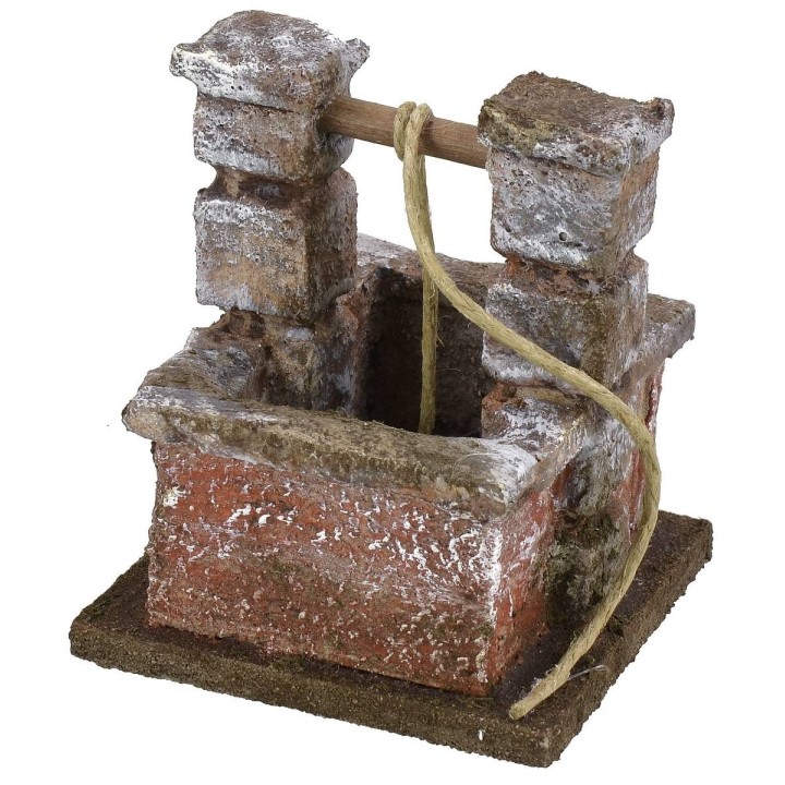 Pozzo per presepe cm 6x6x7 h per statue da 6 cm
