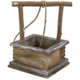 Pozzo per presepe cm 11x11,5x16 h per statue da 12 cm