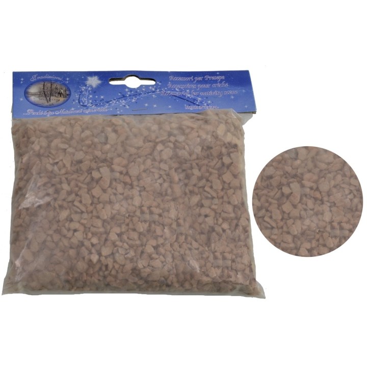Bolsa de grava grande rojiza 600 gr