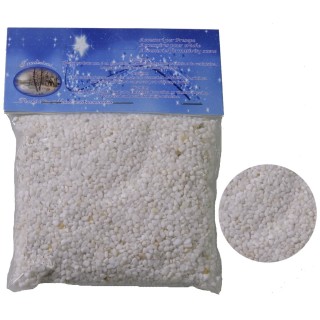Bolsa de grava pequeña blanca 350 gr