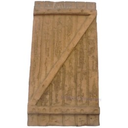 Resin door ef. various sizes of wood