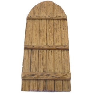 Puerta de resina efecto madera con arco - varias medidas