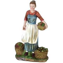 Resin fruit and vegetable seller 27 cm