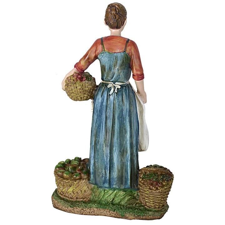Resin fruit and vegetable seller 27 cm