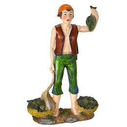 Fishmonger 27 cm in resin