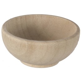 Cuenco de madera ø 3,3 cm