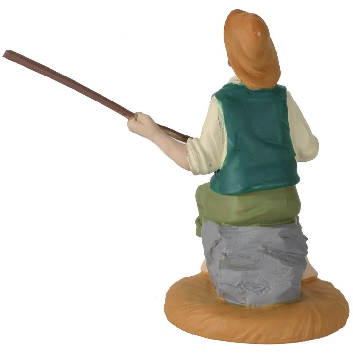 Pescador sentado serie 10 cm Oliver