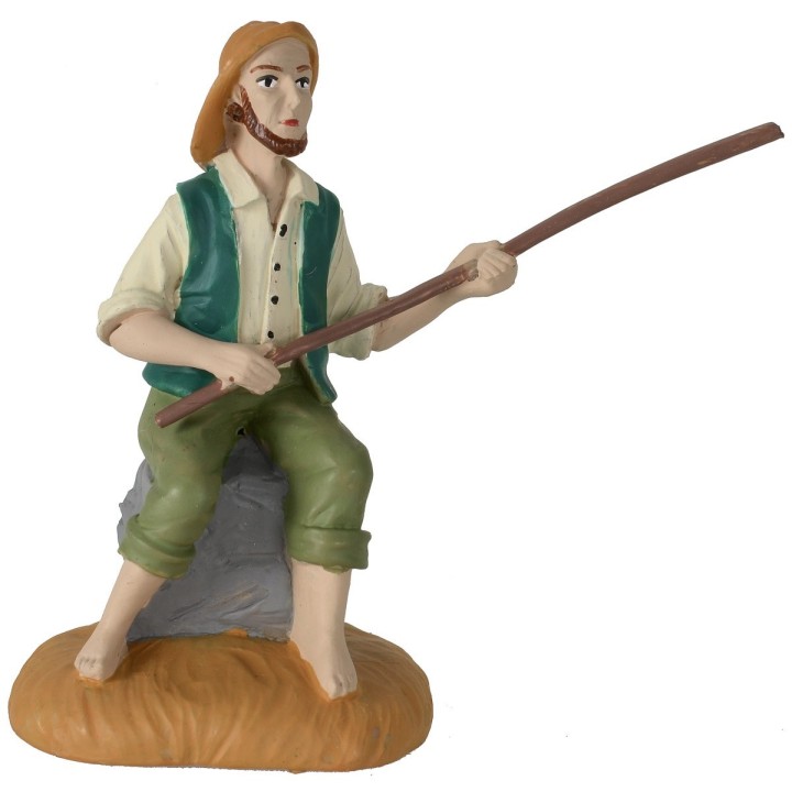 Pescador sentado serie 10 cm Oliver