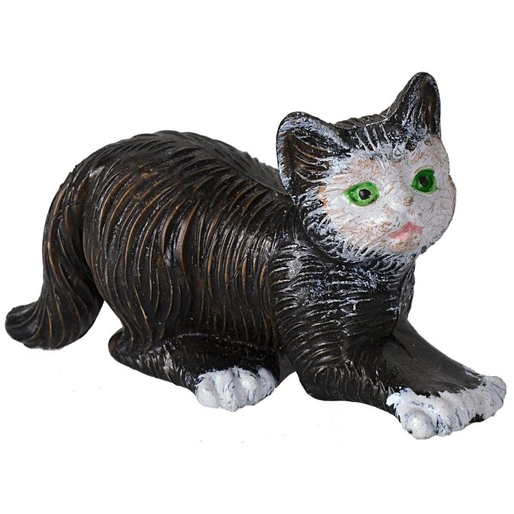Gato marrón en pvc