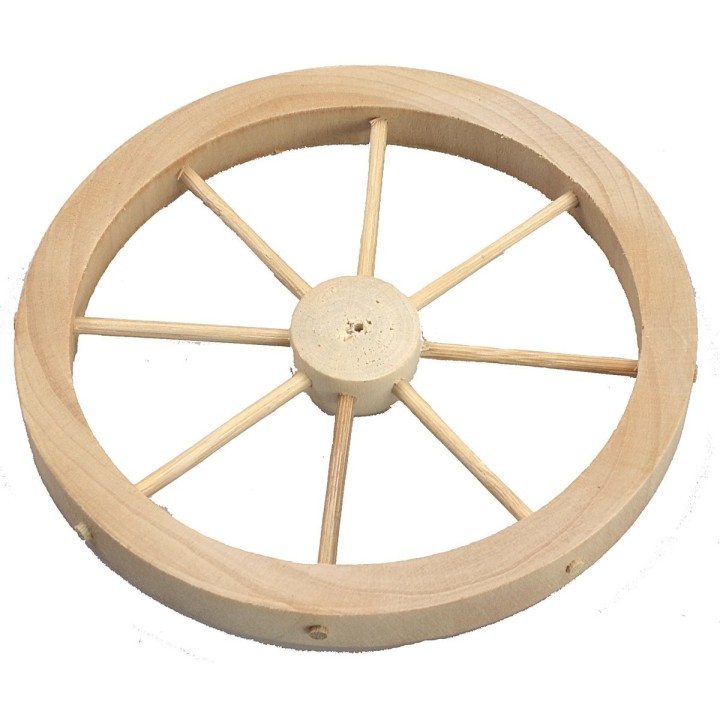 Wheel in wood ø 10 cm