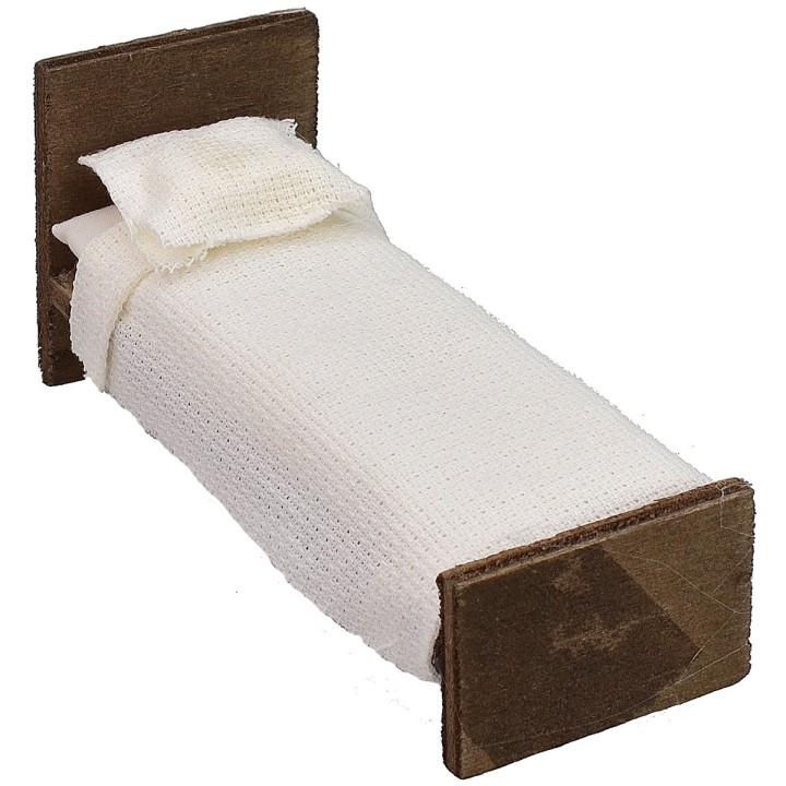 Cama individual de madera cm 8x2,7x2,7 h