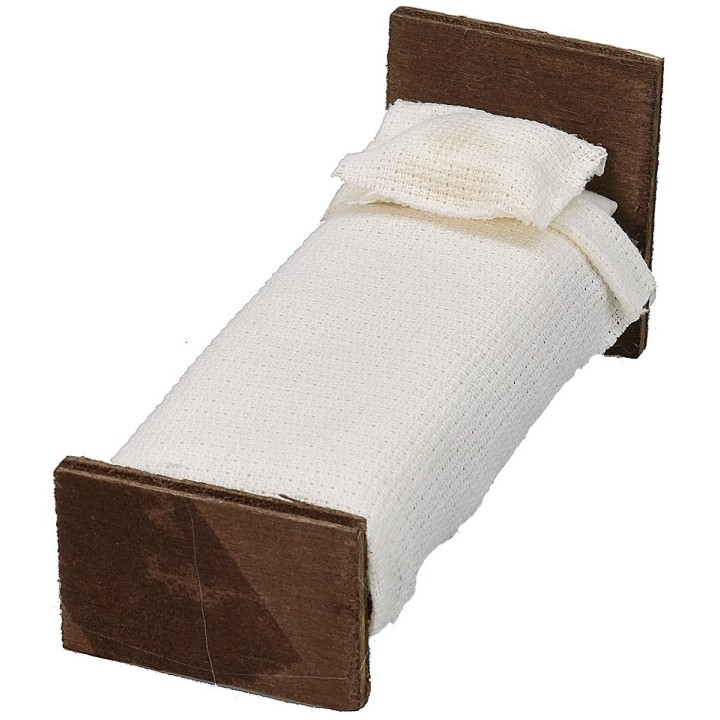 Cama individual de madera cm 8x2,7x2,7 h