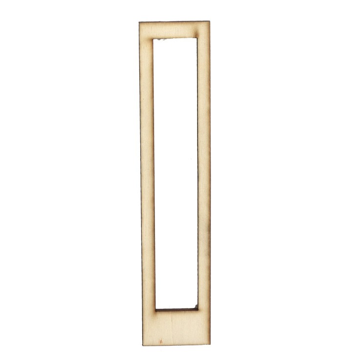 Wooden French window with opening doors cm 9x0,3x19,4 h