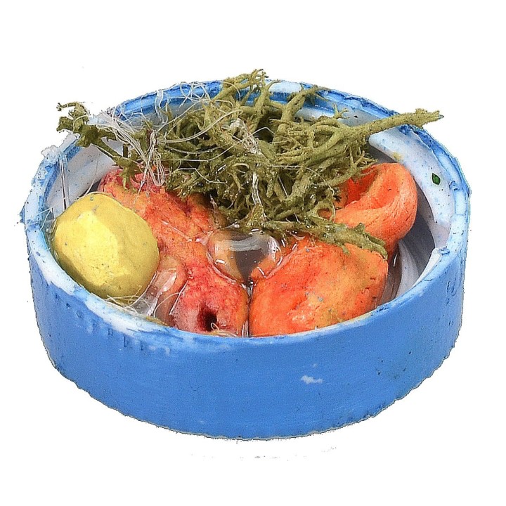 Caja redonda con pez ø 2,8 cm