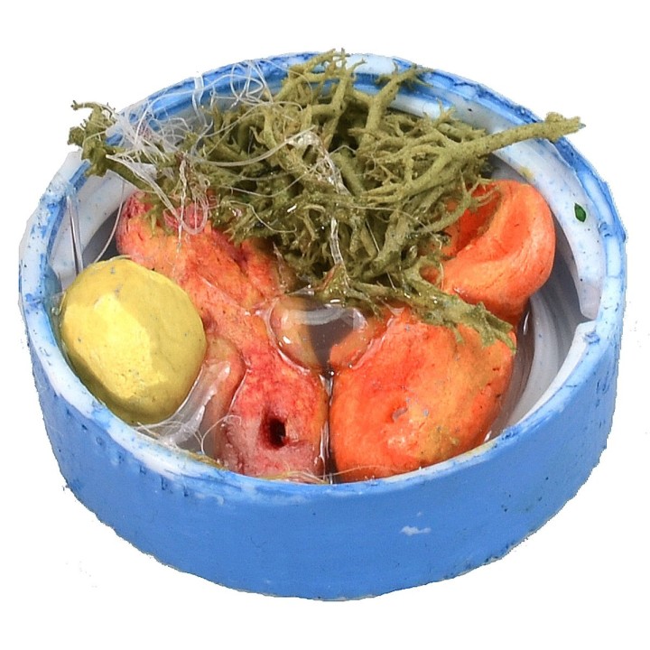Caja redonda con pez ø 2,8 cm