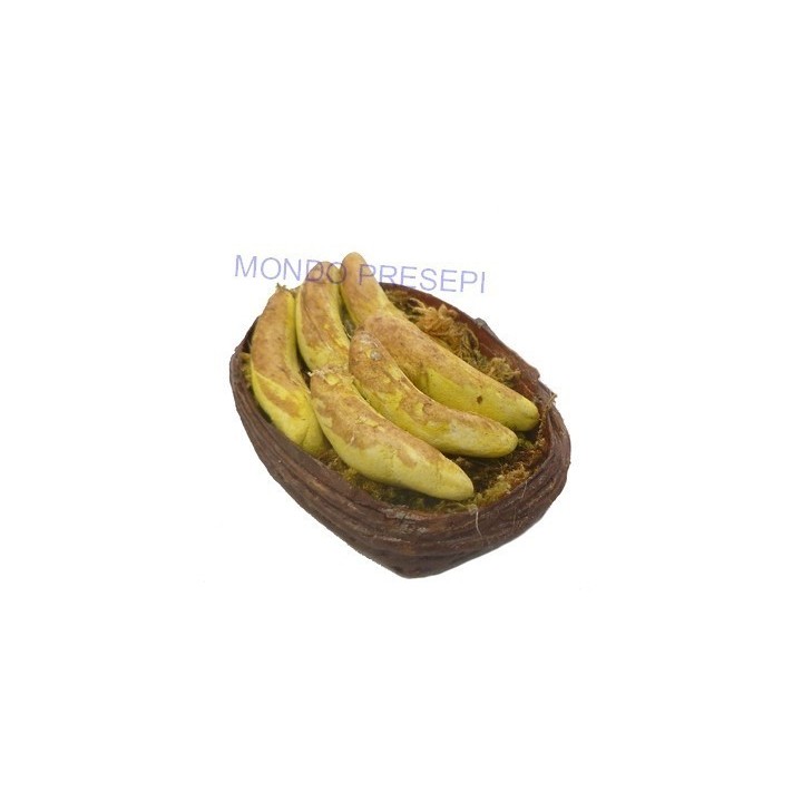 Basket with bananas - D404