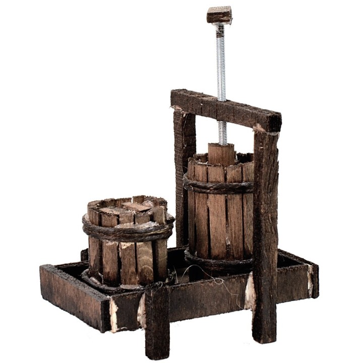 Torchietto in legno per formaggio cm 7,3x5,4x10 h