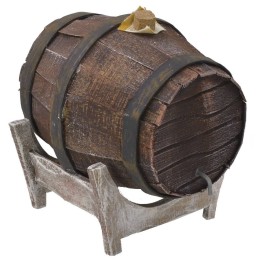 Barril con base de 7x6x5 cm h