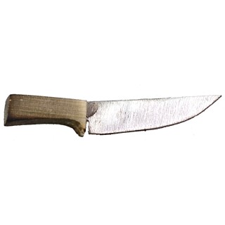 Coltello in metallo con manico anticato 3,5 cm