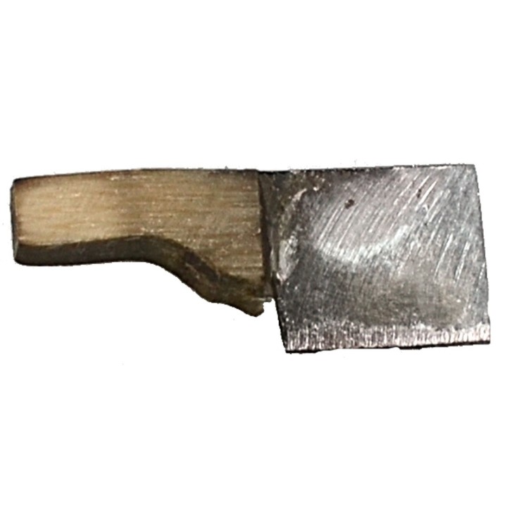 Ascia in metallo con manico anticato 2,3 cm