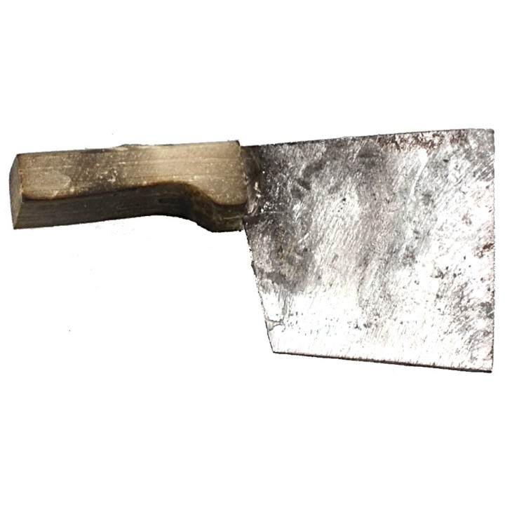 Ascia in metallo con manico anticato 4,2 cm