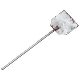 Pala de panadero de metal envejecido 12 cm