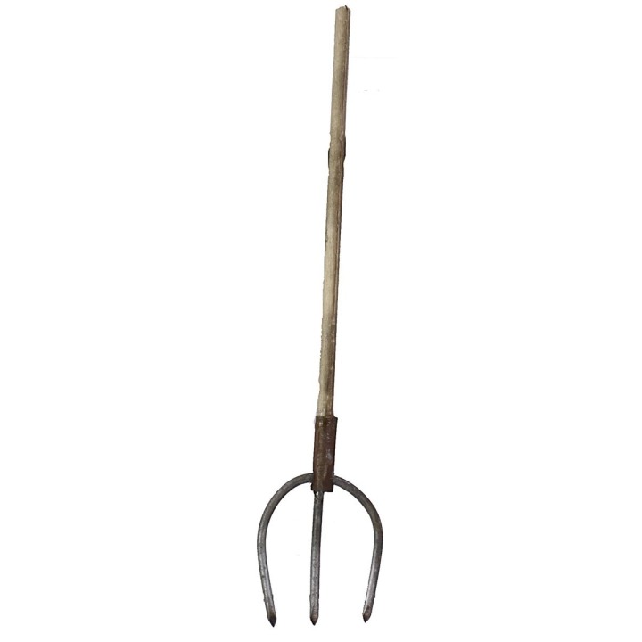 Forca in metallo con manico anticato 9,8 cm