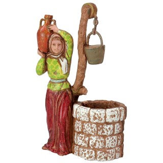 Donna al pozzo 10 cm Landi Moranduzzo