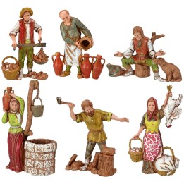 Set de 6 oficios 10 cm Landi Moranduzzo