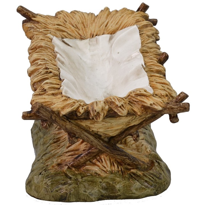 Natività 3 soggetti in resina Landi Moranduzzo 18 cm