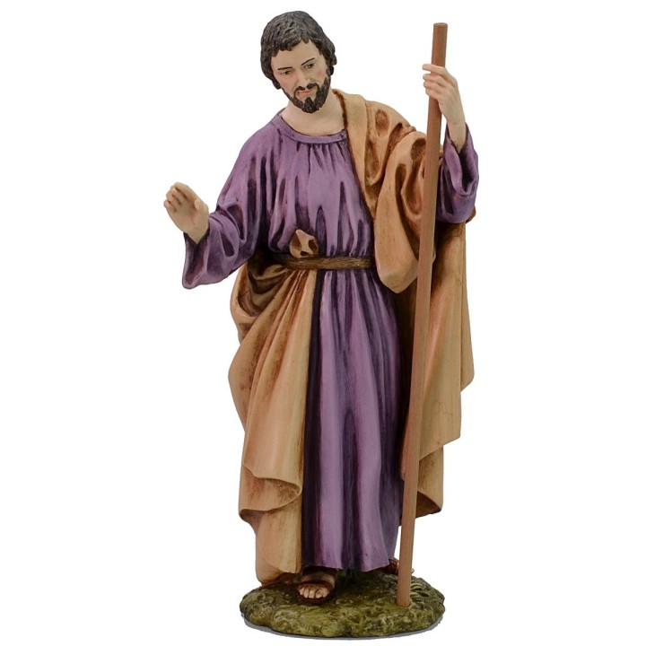 Natividad 3 figuras en resina Landi Moranduzzo 18 cm