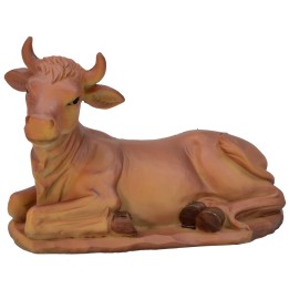 Bue seduto per statue da 20-25 cm in resina