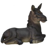 Asno sentado para estatuas de 20-25 cm en resina