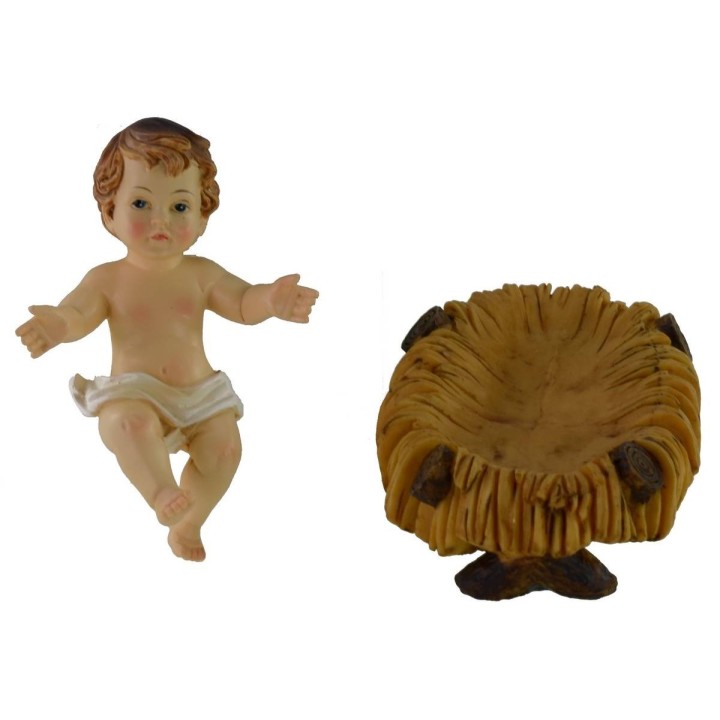 Nativity 3 subjects in resin 30 cm