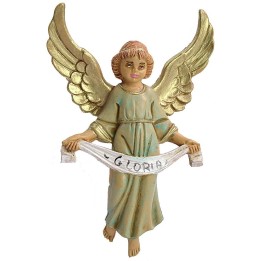Ángel Gloria lux serie 12 cm en pvc