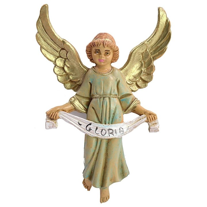 Ángel Gloria lux serie 12 cm en pvc