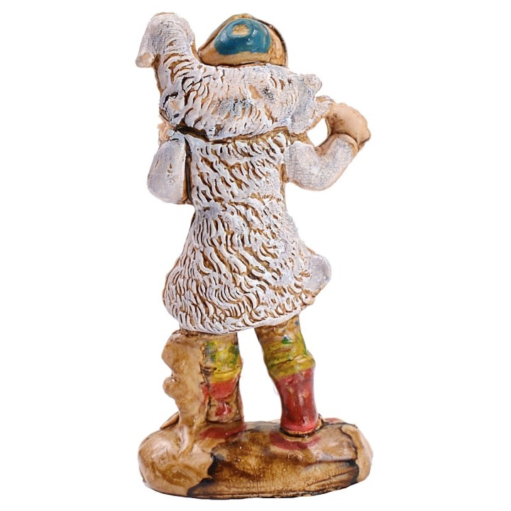 Shepherd with sheep on his shoulder 3.5 cm