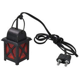 Linterna mediana roja 3,5v. 