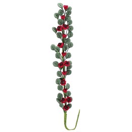 Rama de rosas rojas cm 3x21 h