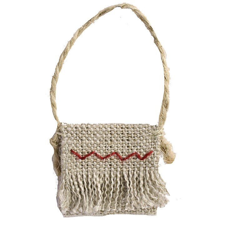 Borsa in stoffa cm 3,5x3 h.
