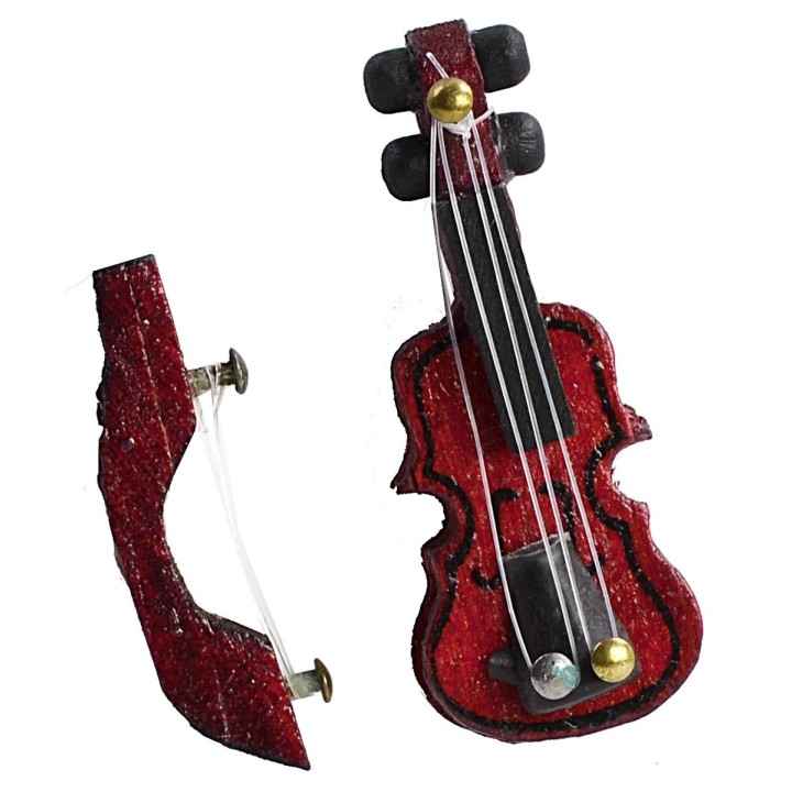 Violín cm 1,5x3,8 h