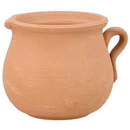Terracotta jug h 3 cm