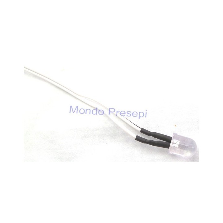 Led 12v. da 10mm con cavo disponibile nei colori: