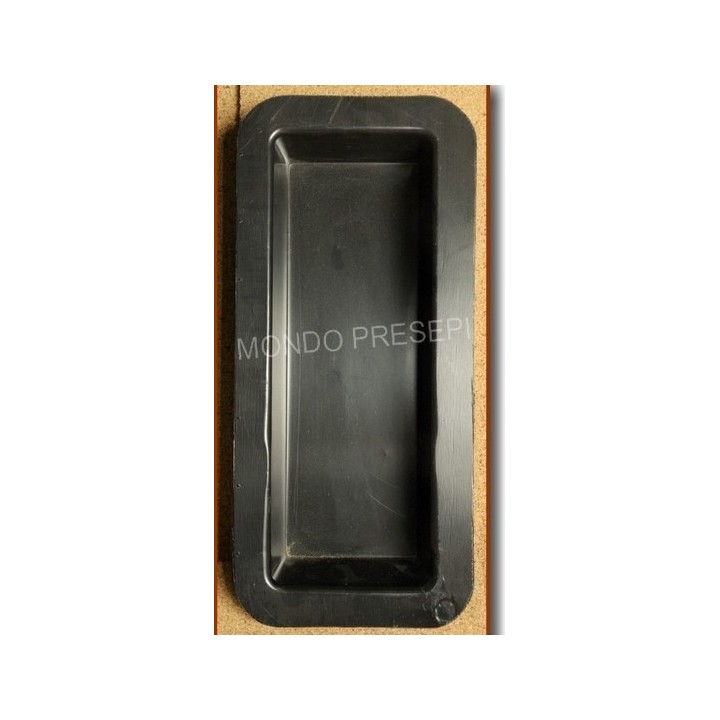 Tray for DIY nativity scene cm 9,5x27,5x5,5 h