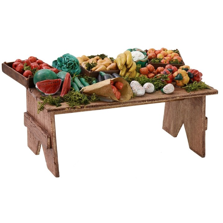 Banco del frutero cm 21x11,5x10,5 h para Belén