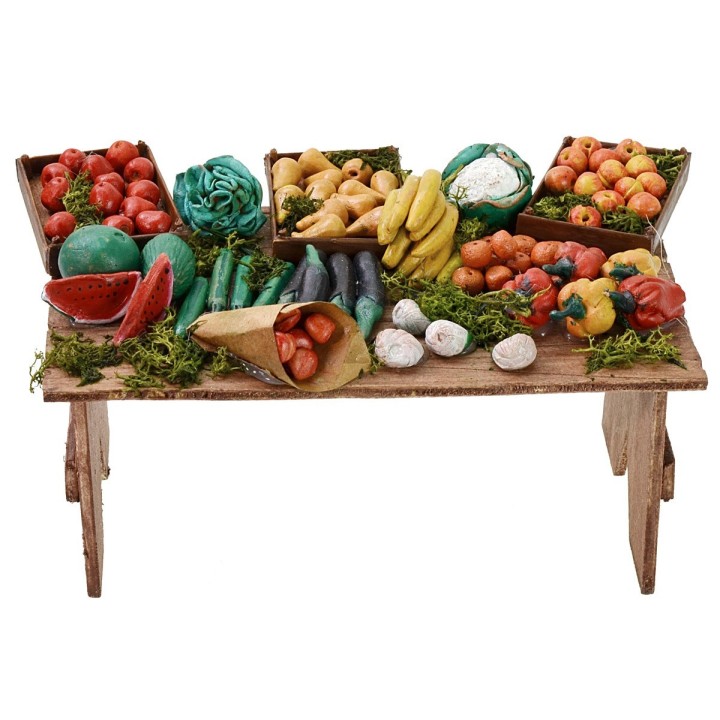 Banco del frutero cm 21x11,5x10,5 h para Belén