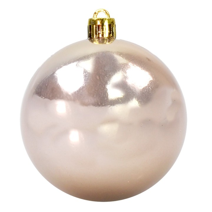 Set 24 palline rosa pescato ø 6-7 cm per albero di natale per