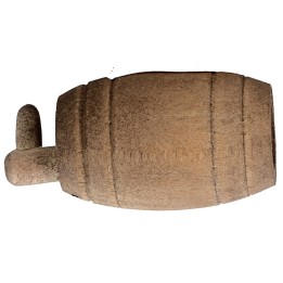 Botte in legno con rubinetto cm 4,1X2 ø