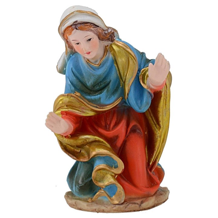 Conjunto de Natividad para belén, 5 personajes en resina, serie