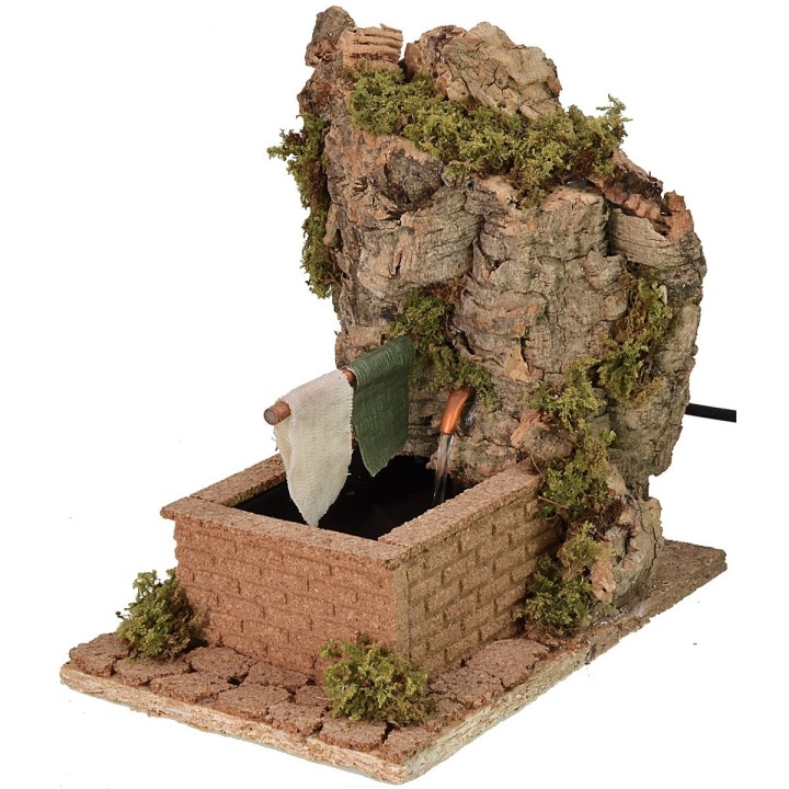 Fuente funcional con goteo 16x23x23 h cm
